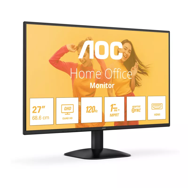 AOC B3 Q27B35S3 computer monitor 68.6 cm (27 inch) 2560 x 1440 pixels Quad HD LED Black
