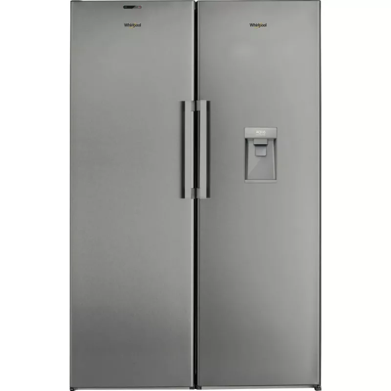 Whirlpool UW8 F2Y XBI F 2 Upright freezer Freestanding 263 L Stainless steel