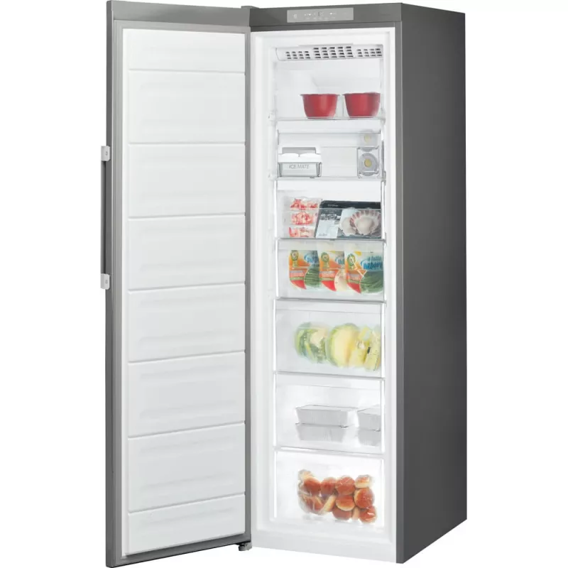 Whirlpool UW8 F2Y XBI F 2 Upright freezer Freestanding 263 L Stainless steel