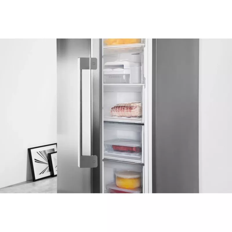 Whirlpool UW8 F2Y XBI F 2 Upright freezer Freestanding 263 L Stainless steel