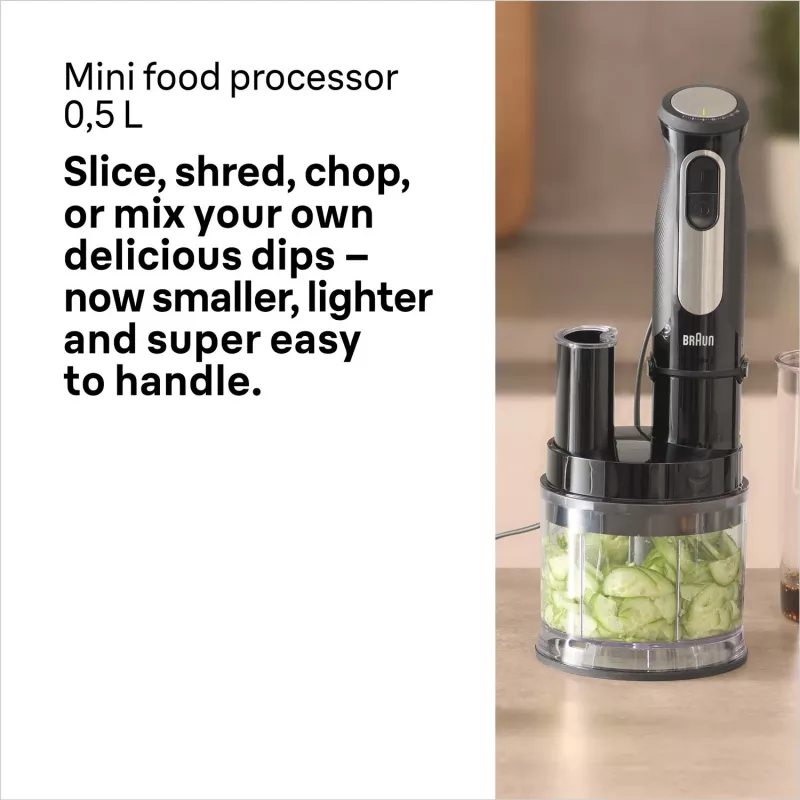 Braun MultiQuick 5 Pro MQ 55755 M 0.6 L Immersion blender 1000 W Black
