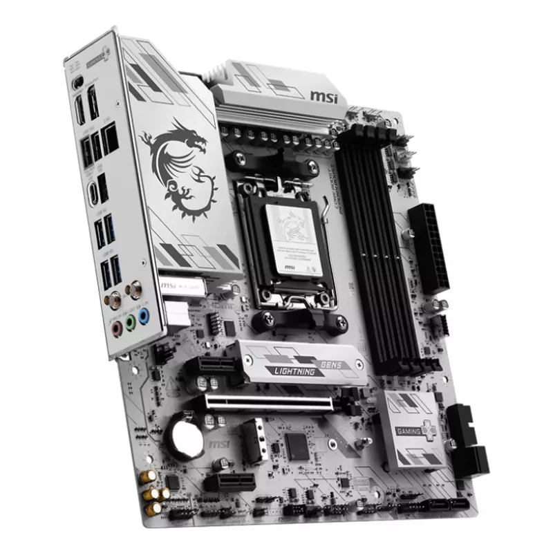 MSI B850M GAMING PLUS WIFI6E motherboard AMD B850 Socket AM5 micro ATX