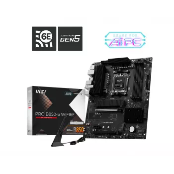 MSI PRO B850-S WIFI6E motherboard AMD B850 Socket AM5 ATX