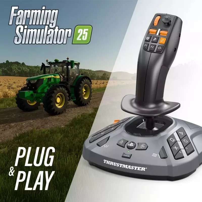 Thrustmaster SimTask FarmStick Black Flightstick Analogue / Digital PC, PlayStation 5
