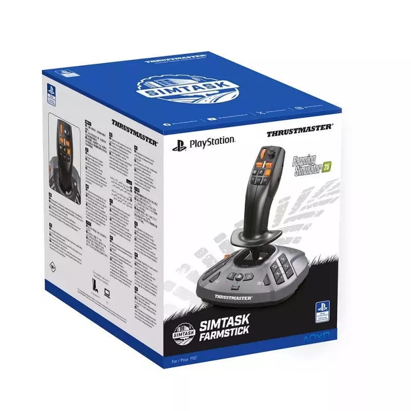 Thrustmaster SimTask FarmStick Black Flightstick Analogue / Digital PC, PlayStation 5