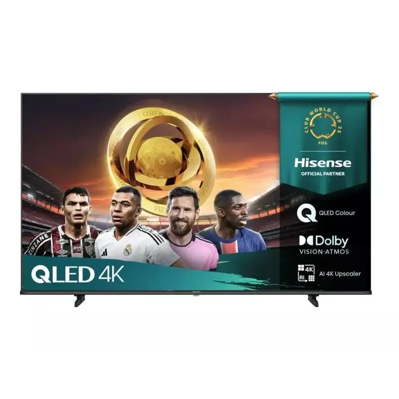 TV Hisense 50E7Q 50 inch QLED 4K Ultra HD (3840 x 2160), VIDAA, Wi‑Fi, DVB-C/S/T, Black
