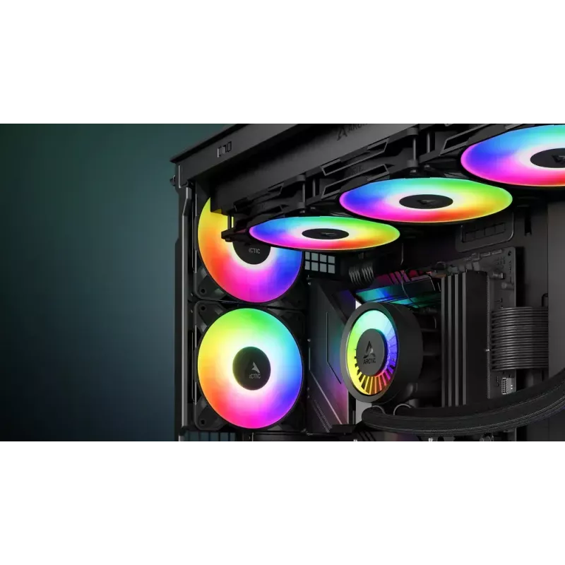 Fan ARCTIC Freezer P12 Pro A-RGB 120 mm PWM 131 m³/h Black White