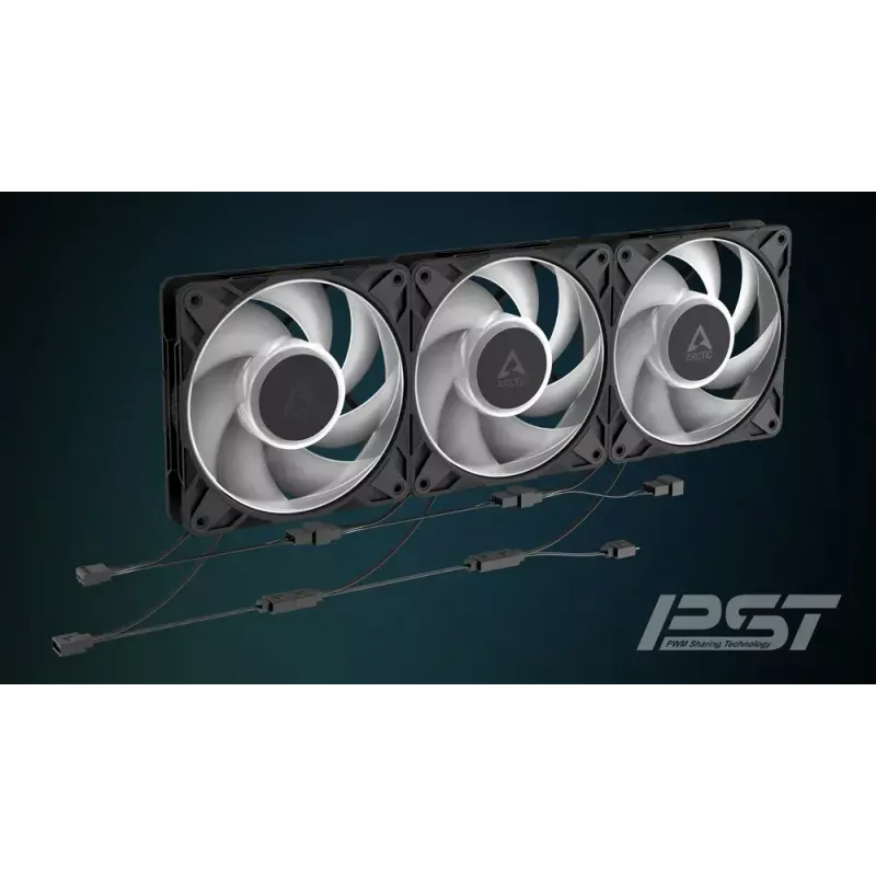 Fan ARCTIC Freezer P12 Pro A-RGB 120 mm PWM 131 m³/h Black White