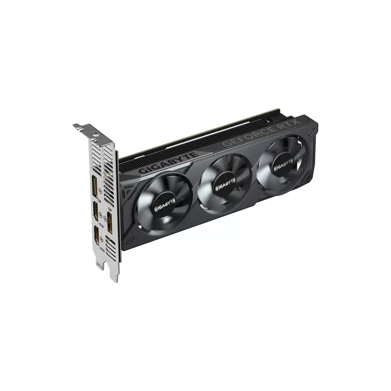 GIGABYTE GeForce RTX 5050 OC Low Profile 8G Graphics Card - 8GB GDDR6, 128bit, PCI-E 5.0, 2587MHz Core Clock, 2 x DP, 2 x HDMI, NVIDIA DLSS 4, GV-N5050OC-8GL