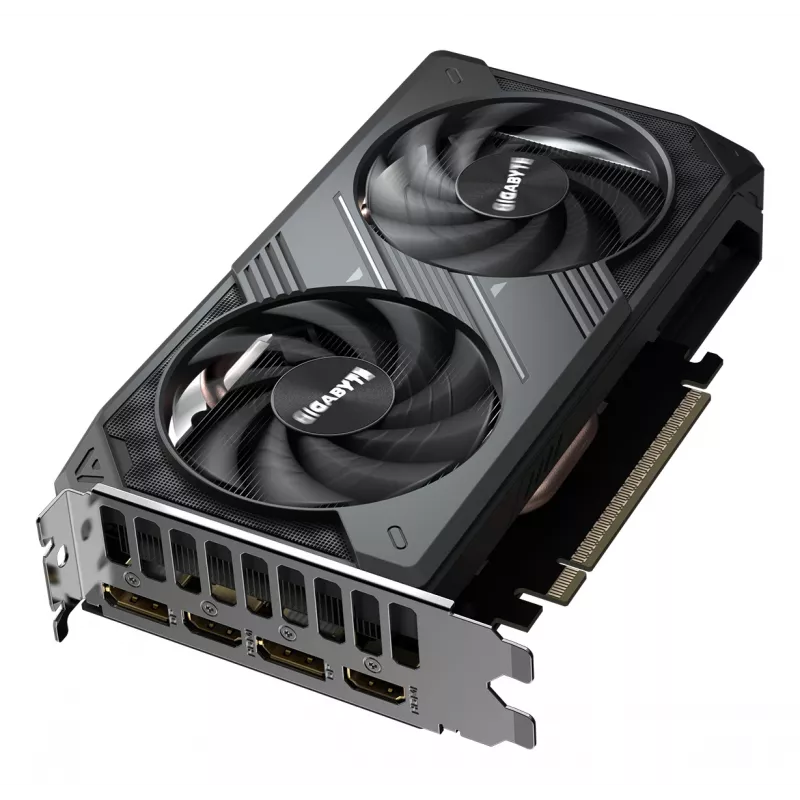GIGABYTE GeForce RTX 5050 WINDFORCE OC 8G Graphics Card - 8GB GDDR6, 128bit, PCI-E 5.0, 2587MHz Core Clock, 2 x DP, 2 x HDMI, NVIDIA DLSS 4, GV-N5050WF2OC-8GD