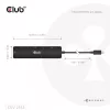 CLUB3D CSV-2553 interface hub USB Type-C 5000 Mbit/s Black