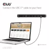 Docking station CLUB 3D 14-1 USB-C Quad Display USB4 with 2× USB 2.0 ports