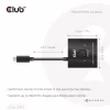 CLUB3D USB-C® Bi-Directional Video + Data + PD Switch, USB Type-C, 2x DisplayPort, 7680 x 4320 pixels, Black, 8K Ultra HD, 120 Hz