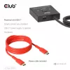 CLUB3D USB-C® Bi-Directional Video + Data + PD Switch, USB Type-C, 2x DisplayPort, 7680 x 4320 pixels, Black, 8K Ultra HD, 120 Hz