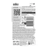 Shaving head for BRAUN Series 3 model 735797 — 1 replacement head, black stainless steel