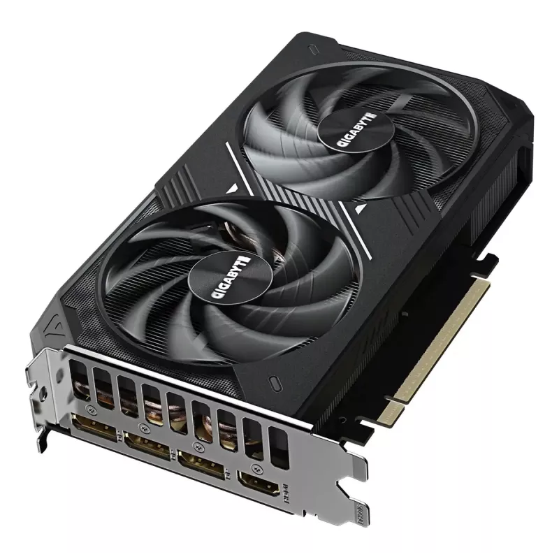 Graphics Card GIGABYTE GeForce RTX 5060 Ti 16GB GDDR7 PCIe 5.0, 128-bit, 28000 MHz, WINDFORCE 2X, 2-slot, 208×120×40 mm