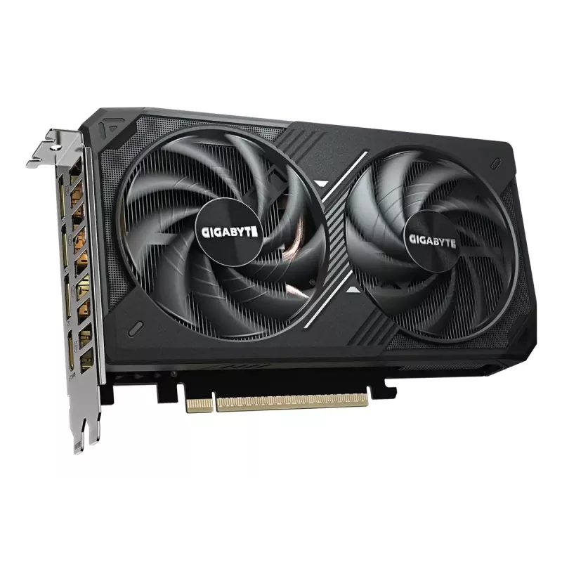 Graphics Card GIGABYTE GeForce RTX 5060 Ti 16GB GDDR7 PCIe 5.0, 128-bit, 28000 MHz, WINDFORCE 2X, 2-slot, 208×120×40 mm