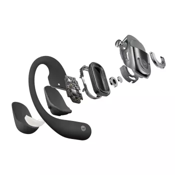 SHOKZ OpenFit 2+ Headphones Wireless Ear-hook, In-ear Calls/Music Bluetooth Black