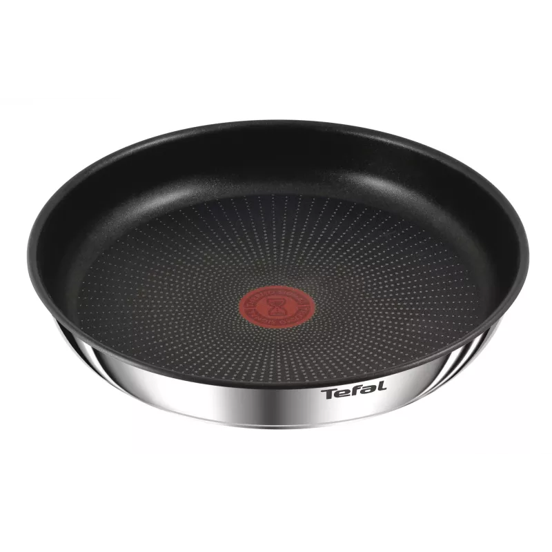 Pot set Tefal Ingenio L897SJ04 20 pcs — stainless steel, non-stick, includes 5 frying pans, 3 saucepans, wok, 4 lids