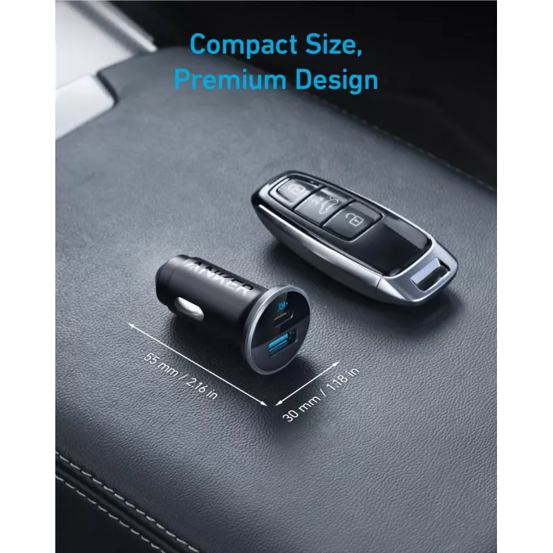 ANKER 325 1a1c 53w Pd Car Charger With Pps