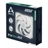 ARCTIC P14 Pro PST (White) 140 mm PWM Fan with Cable Splitter