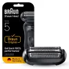 Shaving head BRAUN Series 5 54 B — 1 replacement head, black stainless steel