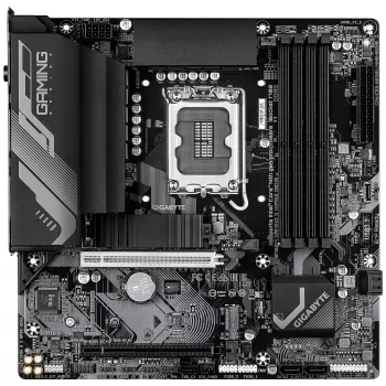 GIGABYTE B760M GAMING X WIFI6E GEN5 Micro ATX Motherboard, LGA1700, B760, DDR5 up to 5600MHz, 4 DIMM, 2x PCIe 4.0 M.2, Wi‑Fi 6E, 2.5GbE