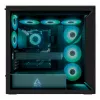 ARCTIC Xtender (Black) Premium E-ATX PC Case, Midi Tower, PC, Black, EATX, Metal, Tempered glass, Gaming