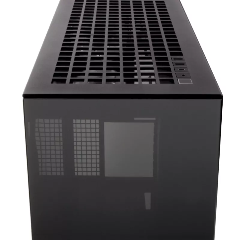 ARCTIC Xtender (Black) Premium E-ATX PC Case, Midi Tower, PC, Black, EATX, Metal, Tempered glass, Gaming