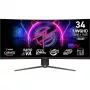 MSI MPG 346CQRF X24 computer monitor 86.4 cm (34 inch) 3440 x 1440 pixels UltraWide Quad HD Black
