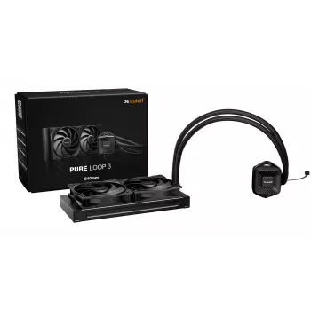 be quiet PURE LOOP 3 Processor All-in-one liquid cooler 12 cm Black 1 pc(s)