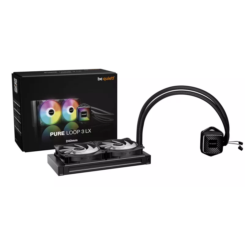 be quiet! PURE LOOP 3 LX Processor All-in-one liquid cooler 12 cm Black 1 pc(s)