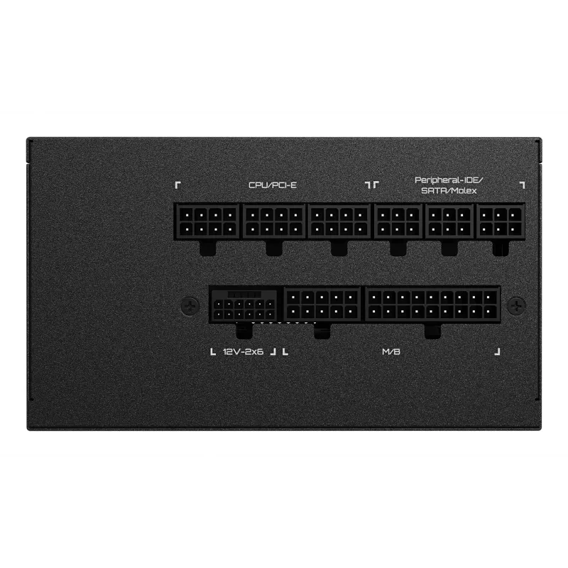 GIGABYTE UD750GM PG5 V2 Power Supply Unit- PCIe Gen 5.1, 80 PLUS Gold, Fully Modular Design, 120mm Fan, ATX 3.1 compatible, EU Plug