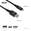 CLUB3D CAC-1563 video cable adapter 2 m USB Type-C DisplayPort Black