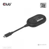CLUB3D Wireless USB-C® to HDMI™, 1920 x 1080 pixels, AV transmitter & receiver, Wired & Wireless, Black, HDCP