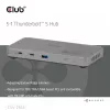 CLUB3D CSV-2563 5-1 Thunderbolt™ 5 Hub Triple video 5K60Hz Thunderbolt™ Share Certifi ed 180W