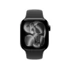 APPLE Watch Series 11 gps + Cellular 42mm jet Black Aluminium Case With Black Sport Band S/m