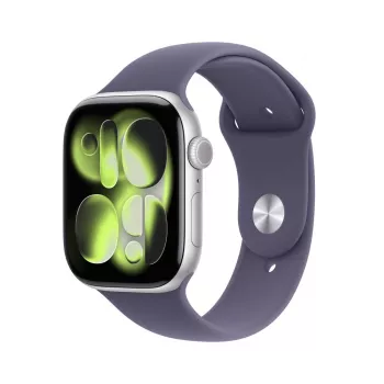 APPLE Watch Series 11 gps 46mm silver Aluminium Case With Purple Fog Sport Band S/m