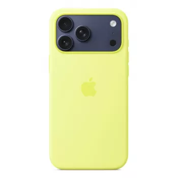 APPLE iPhone 17 Pro Max - Silicone Case With Magsafe - Neon Yellow