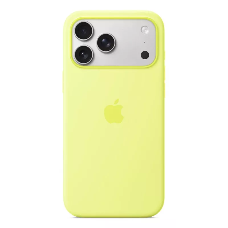 APPLE iPhone 17 Pro Max - Silicone Case With Magsafe - Neon Yellow