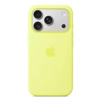 APPLE iPhone 17 Pro - Silicone Case With Magsafe - Neon Yellow