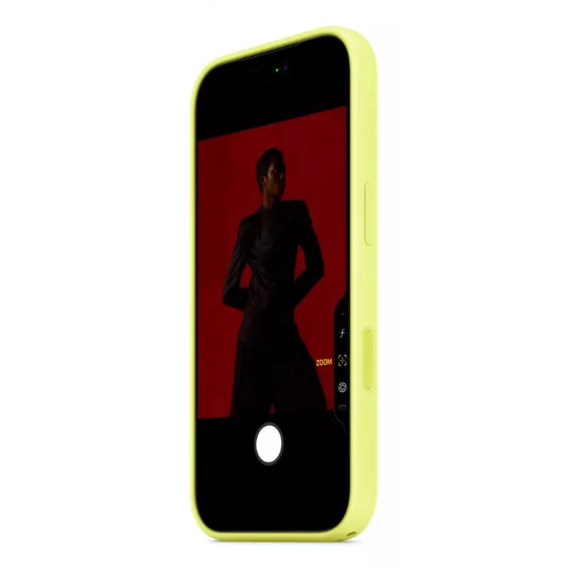 APPLE iPhone 17 Pro - Silicone Case With Magsafe - Neon Yellow