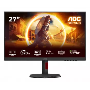 AOC G4 Q27G4SRU computer monitor 68.6 cm (27 inch) 2560 x 1440 pixels Quad HD LED Black, Red