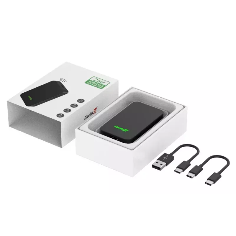 Car media receiver Carlinkit CPC200-2AIR Black Wi‑Fi 5 GHz / 2.4 GHz, Bluetooth 4.1, USB‑C