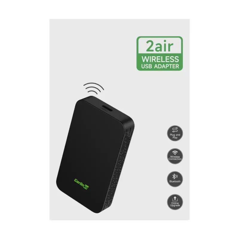 Car media receiver Carlinkit CPC200-2AIR Black Wi‑Fi 5 GHz / 2.4 GHz, Bluetooth 4.1, USB‑C