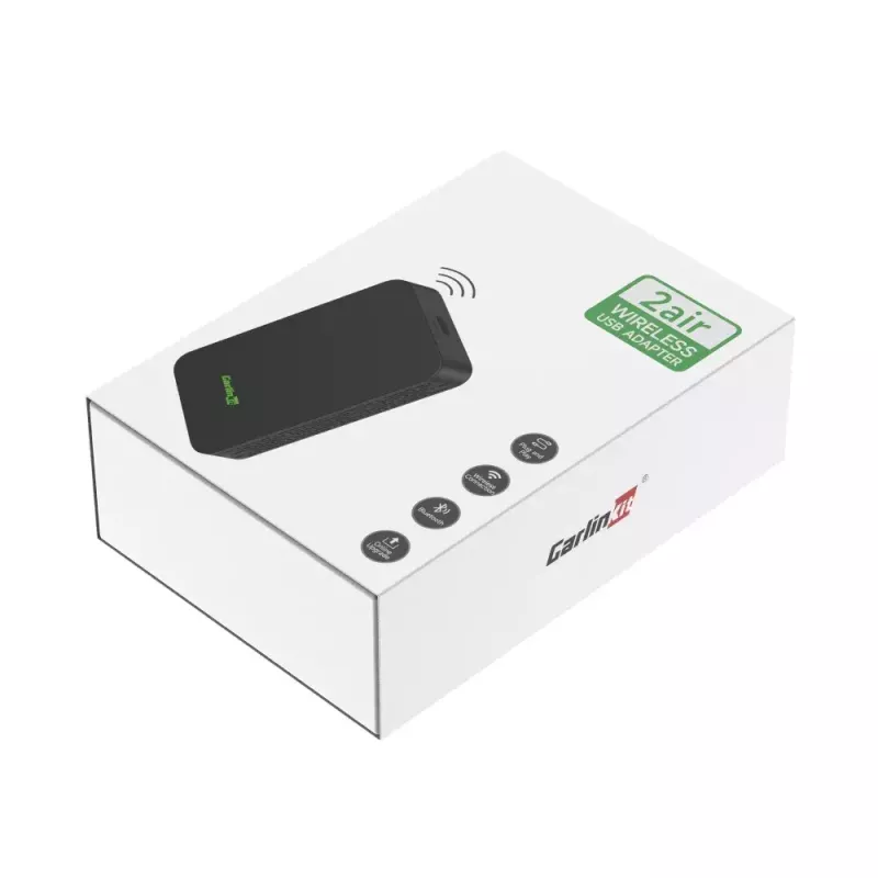 Car media receiver Carlinkit CPC200-2AIR Black Wi‑Fi 5 GHz / 2.4 GHz, Bluetooth 4.1, USB‑C