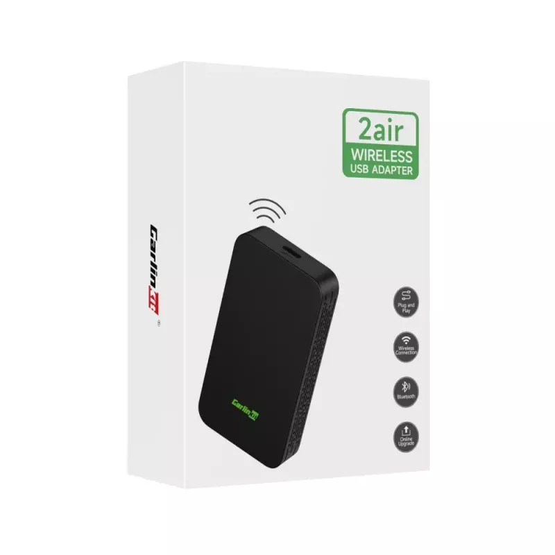 Car media receiver Carlinkit CPC200-2AIR Black Wi‑Fi 5 GHz / 2.4 GHz, Bluetooth 4.1, USB‑C