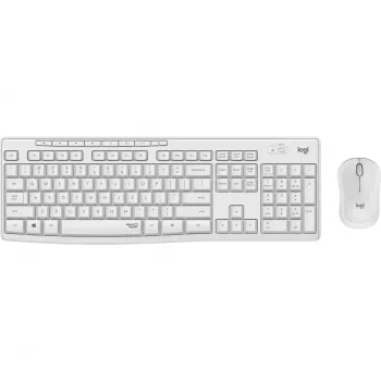 LOGITECH Mk295 Silent Wireless Combo Off White Qwerty Dansk/ Norsk/ Svenska/ Suomalainen