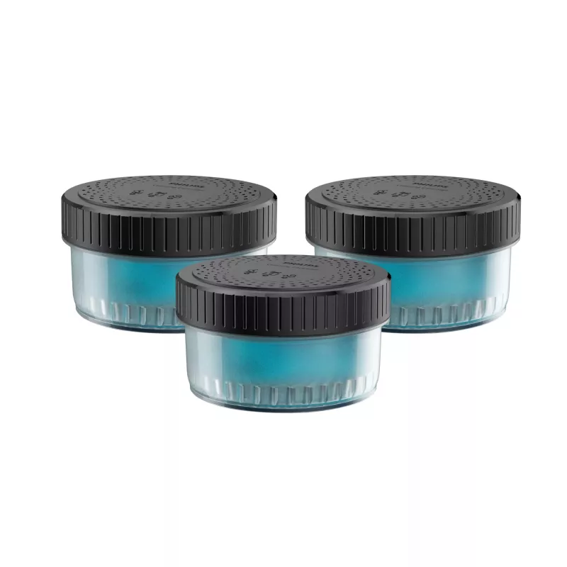 Philips Quick Clean Pod Cartridge CC13/50 3-pack cleaning cartridges for electric shaver heads
