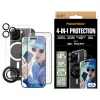 PanzerGlass ® 4-in-1 Protection Bundle iPhone 16 Pro, Apple, Apple - iPhone 16 Pro, Dry application, Scratch resistant, Shock resistant, Transparent, 1 pc(s)